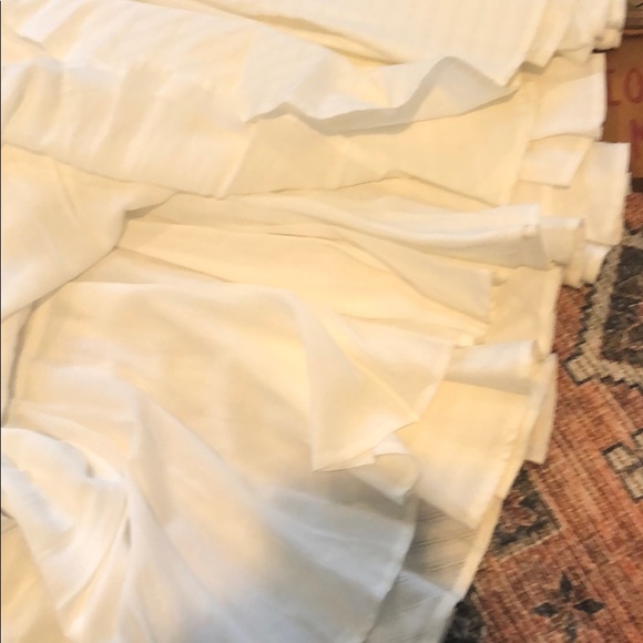 White sundress with open back and sleeves - Picture 3 of 7